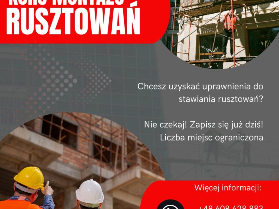 Zostań monterem rusztowań!!! 3